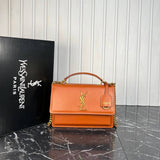 Saint Laurent Sunset Top Handle Bag