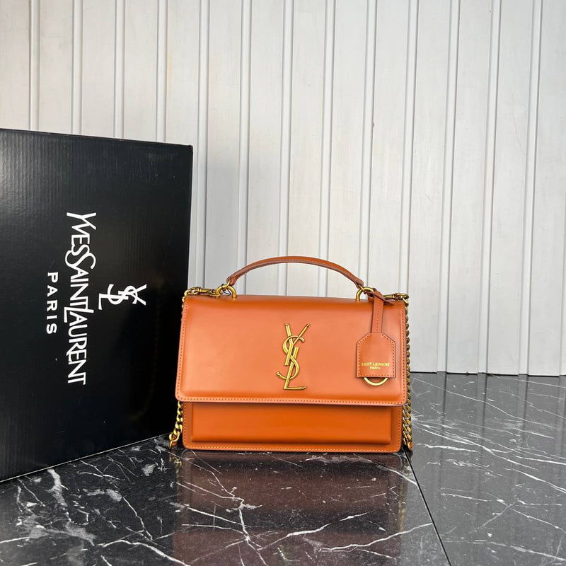 Saint Laurent Sunset Top Handle Bag