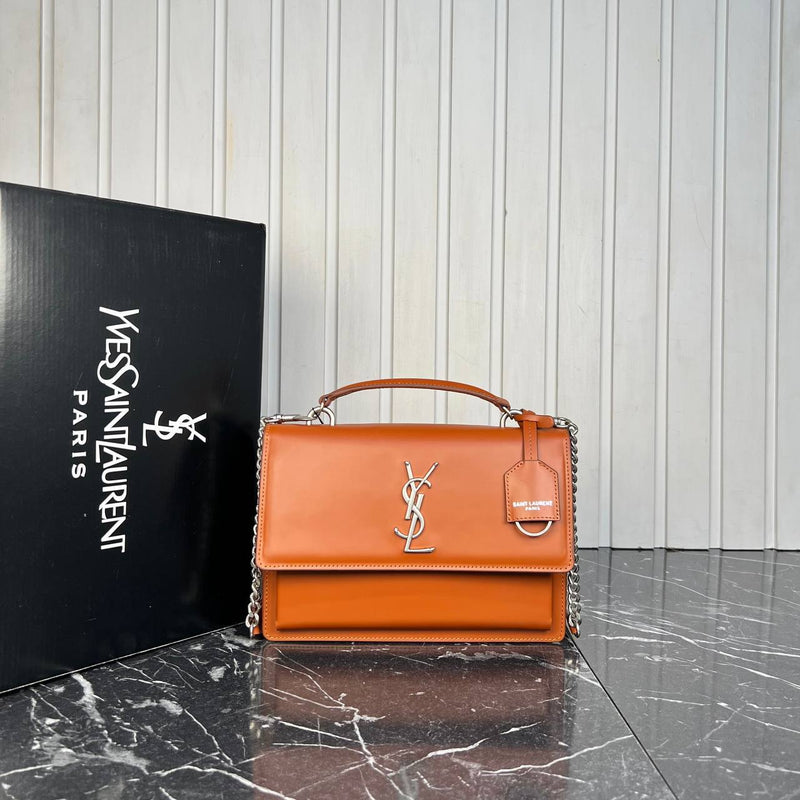 Saint Laurent Sunset Top Handle Bag