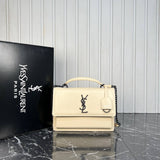 Saint Laurent Sunset Top Handle Bag