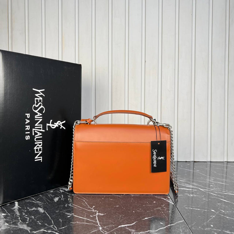 Saint Laurent Sunset Top Handle Bag