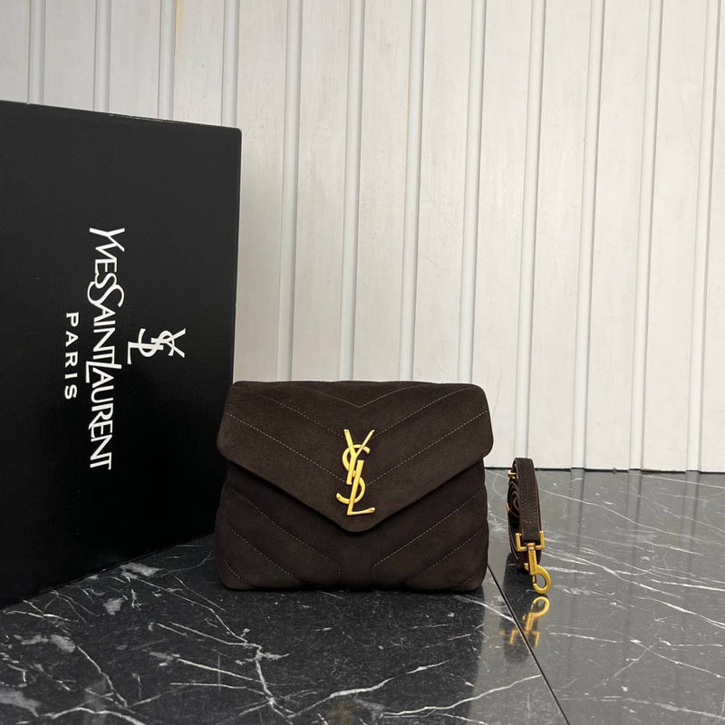 Saint Laurent LouLou Suede Bag Small