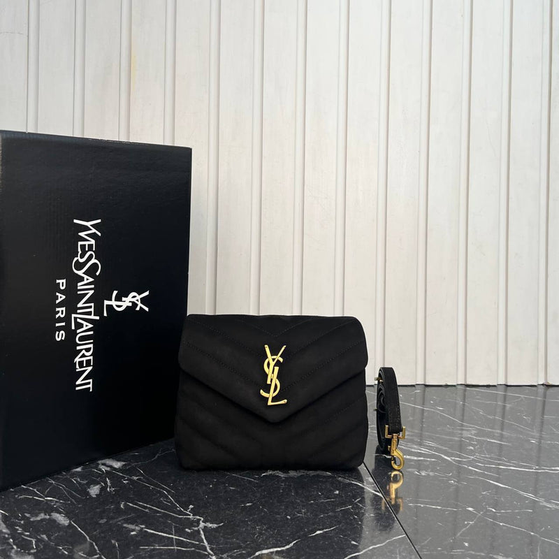 Saint Laurent LouLou Suede Bag Small
