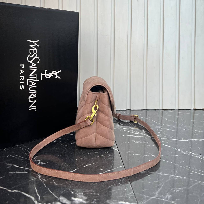 Saint Laurent LouLou Suede Bag Small