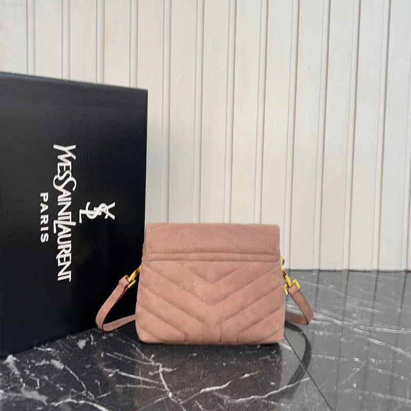 Saint Laurent LouLou Suede Bag Small