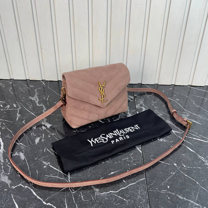 Saint Laurent LouLou Suede Bag Small