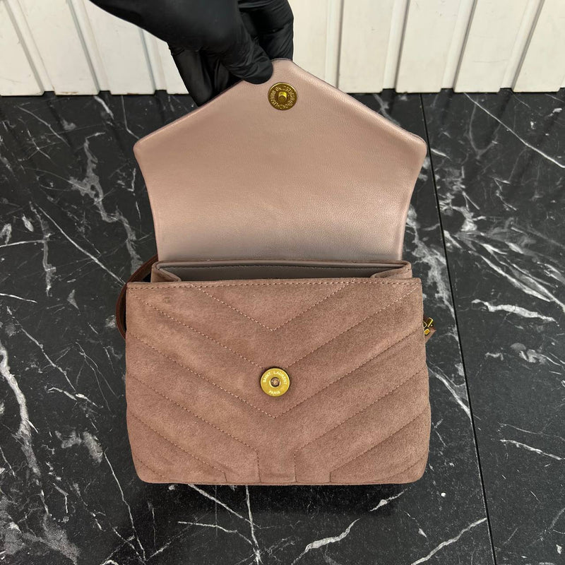 Saint Laurent LouLou Suede Bag Small