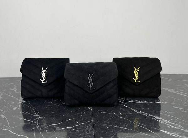 Saint Laurent LouLou Suede Bag Small