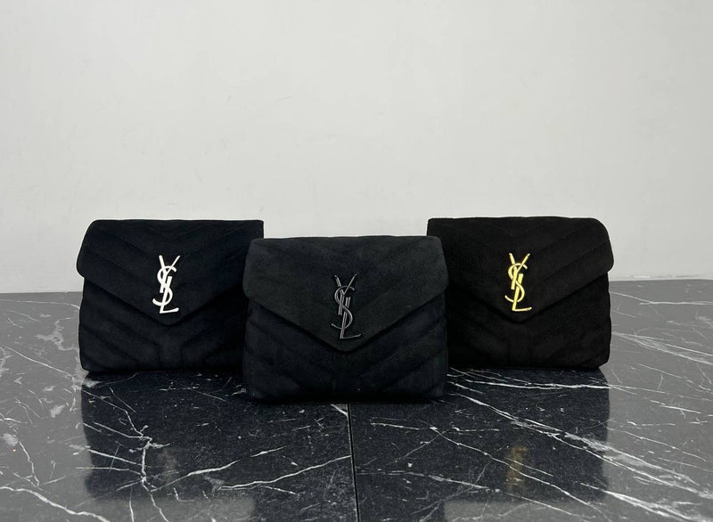 Saint Laurent LouLou Suede Bag Small