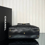 Chanel Bowling Bag in Quilted Calfskin Big