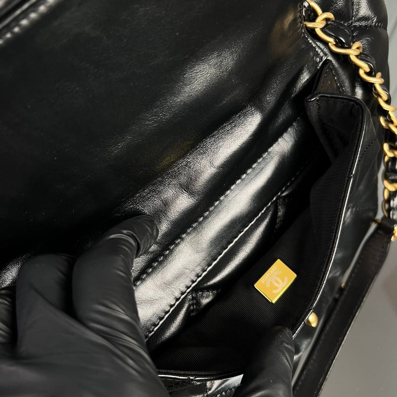 Chanel Bowling Bag in Quilted Calfskin Big