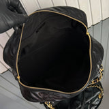 Chanel Bowling Bag in Quilted Calfskin Big