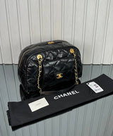 Chanel Bowling Bag in Quilted Calfskin Medium