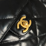 Chanel Bowling Bag in Quilted Calfskin Medium