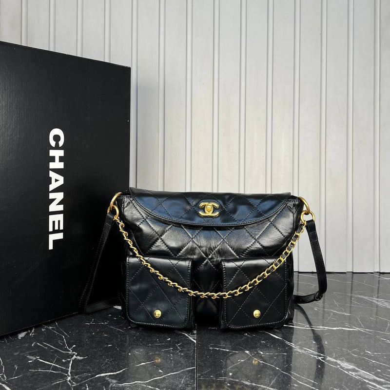 Chanel Hobo Flap Big Bag
