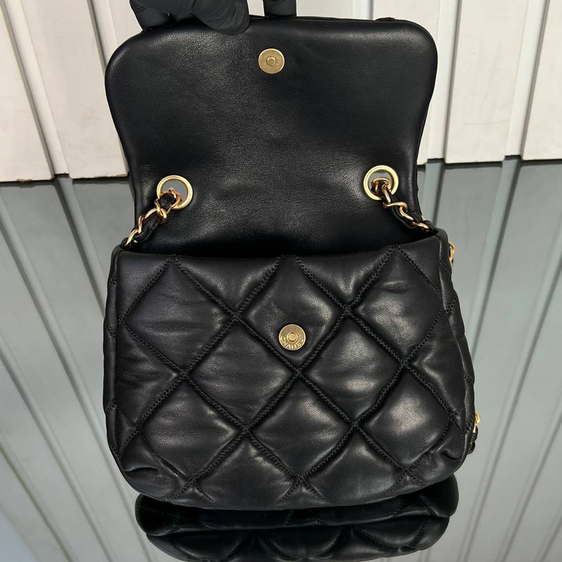 Chanel Bubble Quilted Shoulder Bag