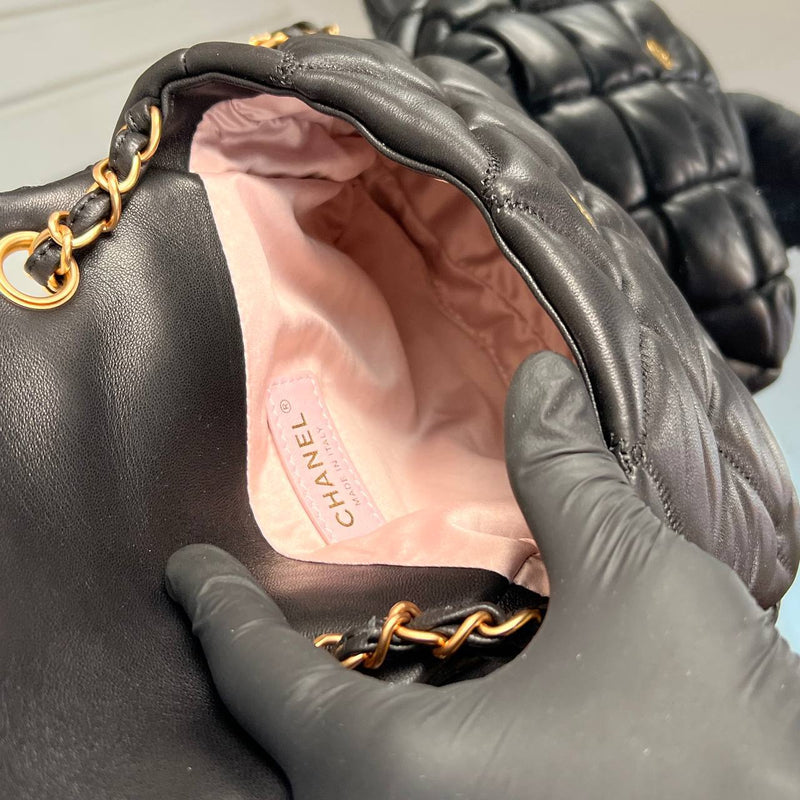 Chanel Bubble Quilted Shoulder Bag