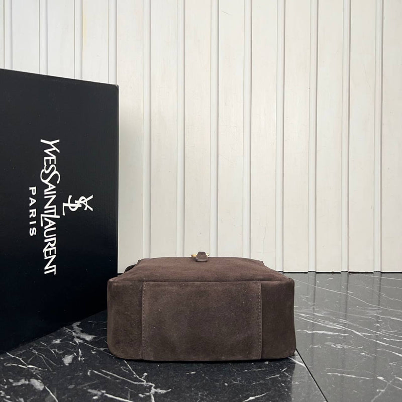 Saint Laurent Le 37 Small Suede Bag