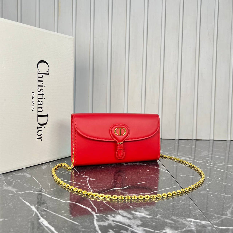 Christian Dior Bobby East West Pouch with Chain