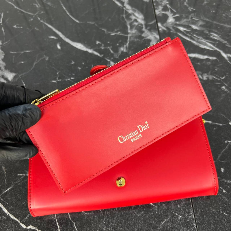 Christian Dior Bobby East West Pouch with Chain