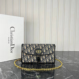 Christian Dior Bobby East Pouch with Chain