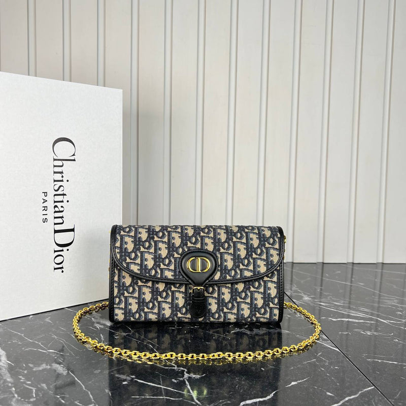 Christian Dior Bobby East Pouch with Chain