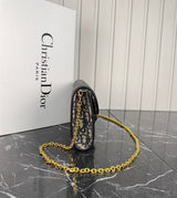 Christian Dior Bobby East Pouch with Chain