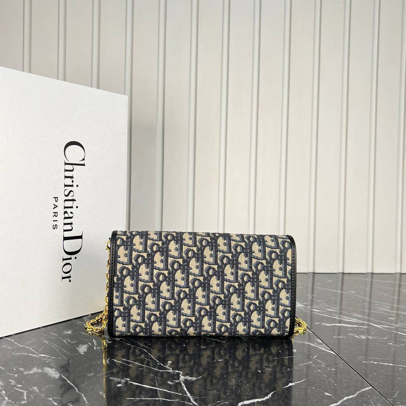 Christian Dior Bobby East Pouch with Chain