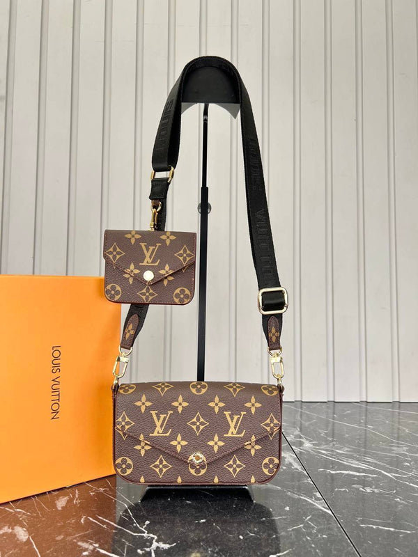 Louis Vuitton Felicie Strap & Go Wallet
