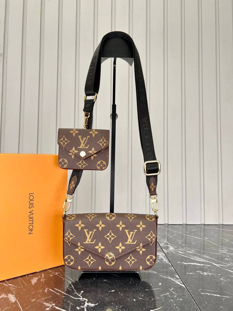Louis Vuitton Felicie Strap & Go Wallet