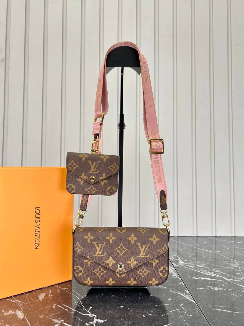 Louis Vuitton Felicie Strap & Go Wallet