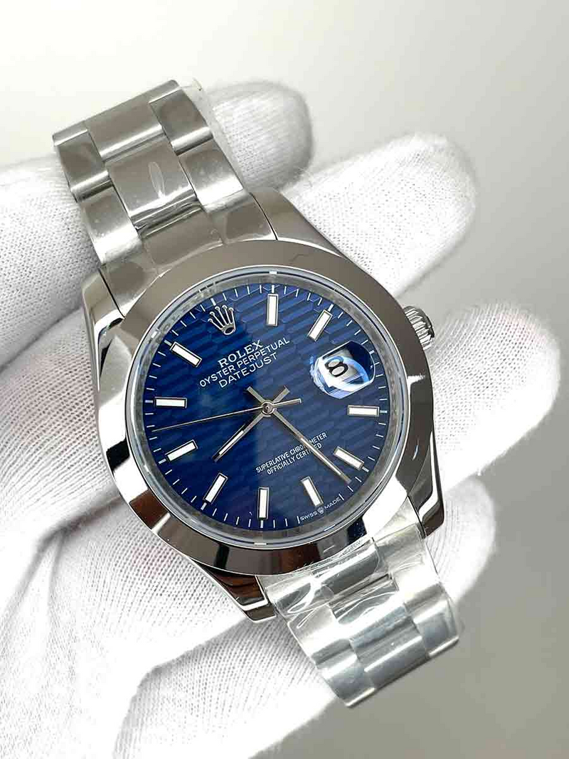 Rolex Datejust Blue Oyster - 41 mm