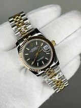 Rolex Date Just 31mm Jubile Stone Gray
