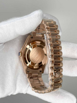 Rolex Day Date Rose & Brown