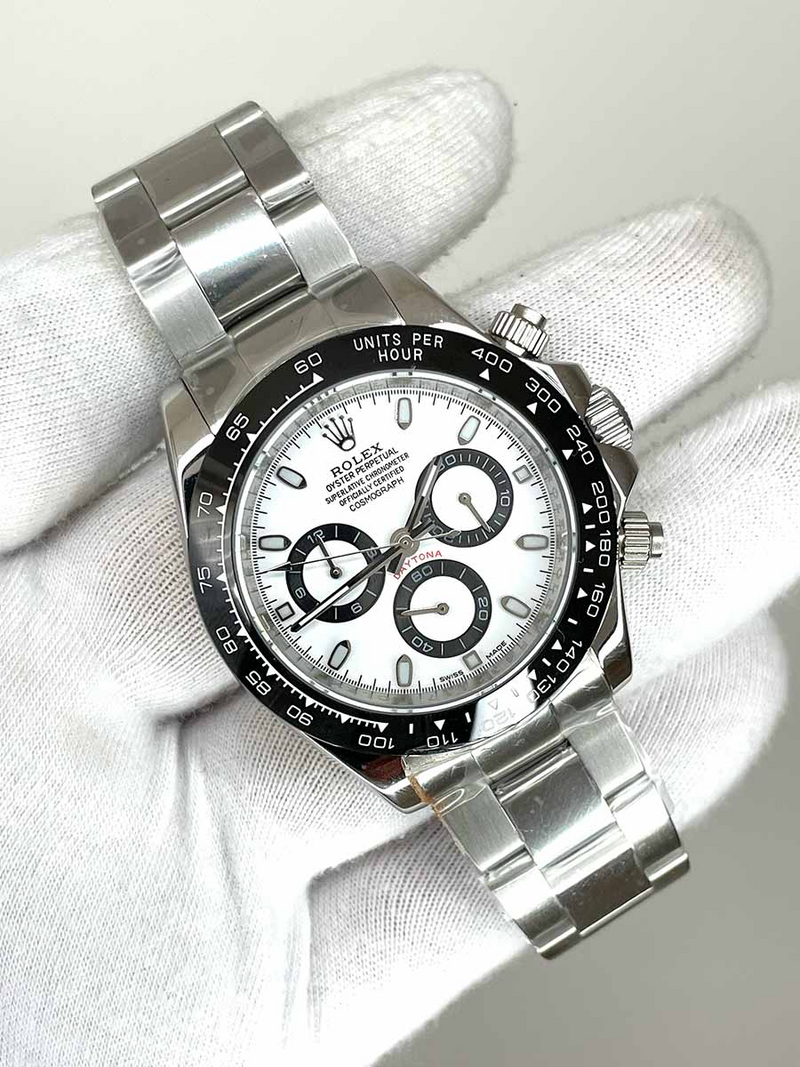 Rolex Daytona Panda White Dial